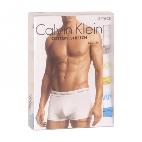 3PACK Moške boksarice Calvin Klein večbarvne (U2664G-1U5)