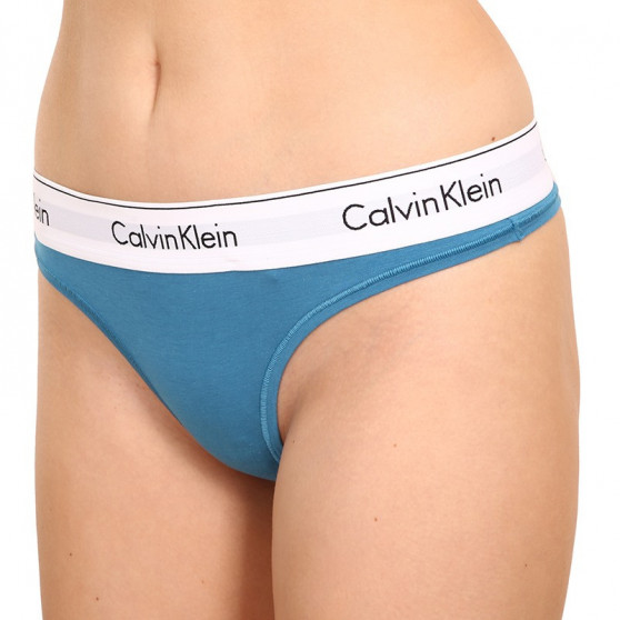 Ženske tangice Calvin Klein modre (F3786E-CX3)