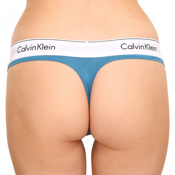 Ženske tangice Calvin Klein modre (F3786E-CX3)