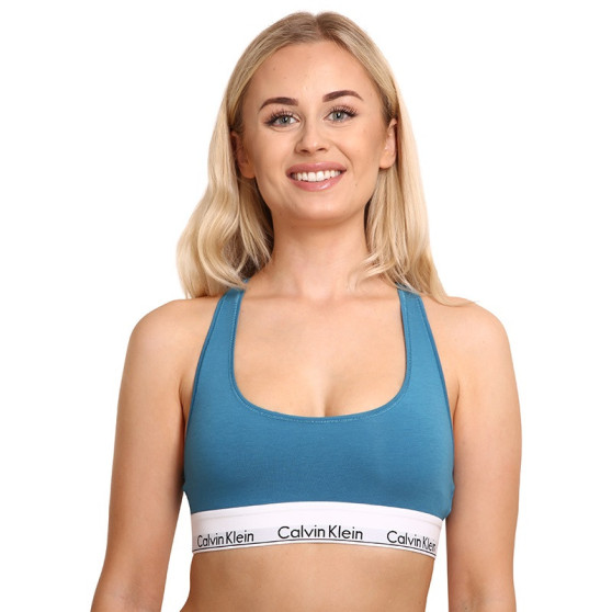 Ženski modrček Calvin Klein modre (F3785E-CX3)