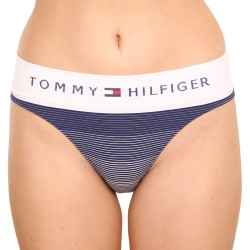 Ženske hlačke Tommy Hilfiger modre (UW0UW03568 0BC)