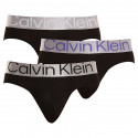 3PACK moške hlačke Calvin Klein črna (NB3073A-IEH)
