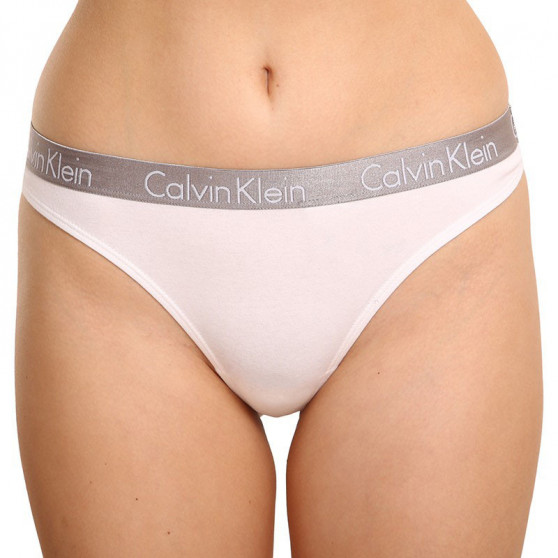 3PACK ženske tangice Calvin Klein večbarvne (QD3560E-1CZ)