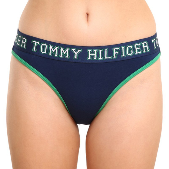 Ženske hlačke Tommy Hilfiger modre (UW0UW03163 C5F)