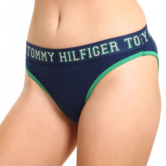 Ženske hlačke Tommy Hilfiger modre (UW0UW03163 C5F)