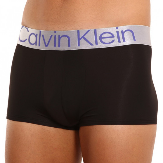 3PACK Moške boksarice Calvin Klein črne (NB3074A-1EH)