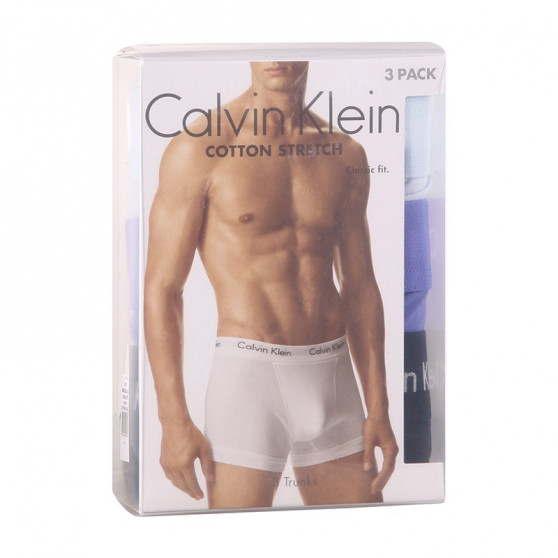 3PACK Moške boksarice Calvin Klein večbarvne (U2662G-1UZ)