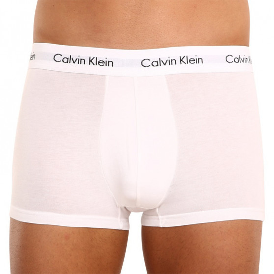 3PACK moške boksarice Calvin Klein bele (U2664G-100)