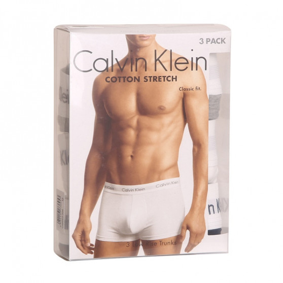 3PACK Moške boksarice Calvin Klein večbarvne (U2664G-998)