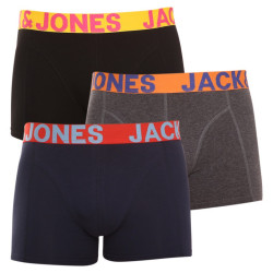 3PACK Moške boksarice Jack and Jones večbarvne (12151349)