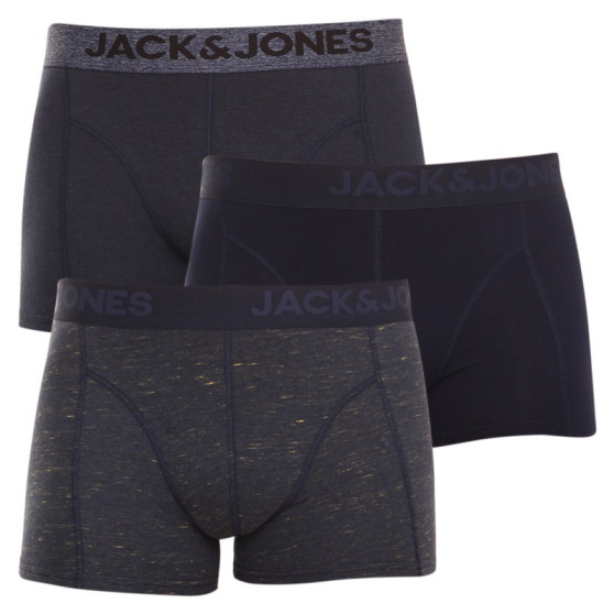 3PACK Moške boksarice Jack and Jones večbarvne (12184161 - Navy blazer/blue)