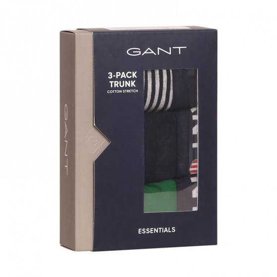 3PACK Moške boksarice Gant večbarvne (902213053-094)