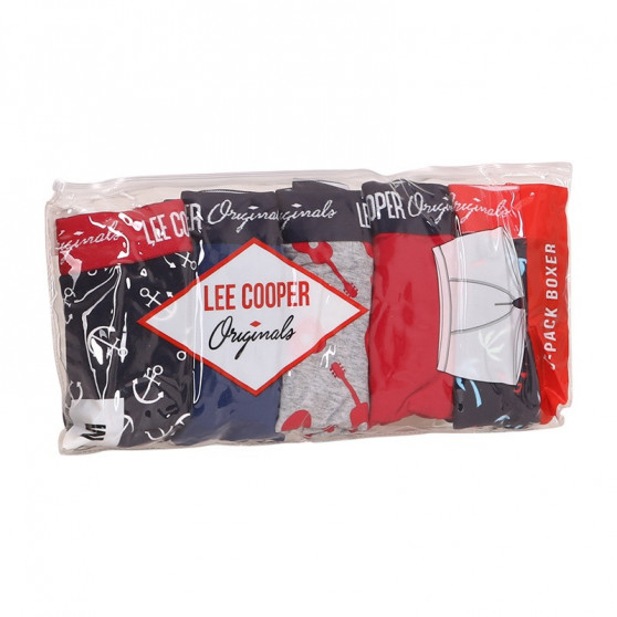 5PACK Moške boksarice Lee Cooper večbarvne (LCU32007033-1414516)