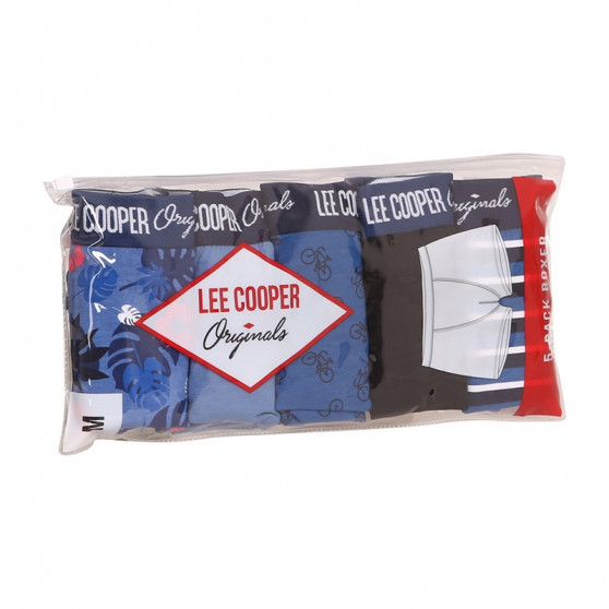 5PACK Moške boksarice Lee Cooper večbarvne (LCU32007034-1414517)
