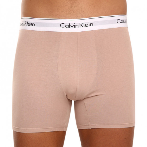 3PACK Moške boksarice Calvin Klein večbarvne (NB3345A-8MC)