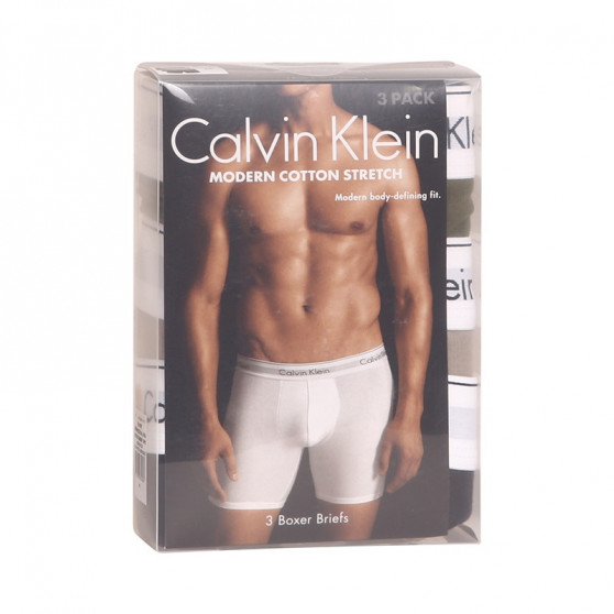 3PACK Moške boksarice Calvin Klein večbarvne (NB2381A-67A)