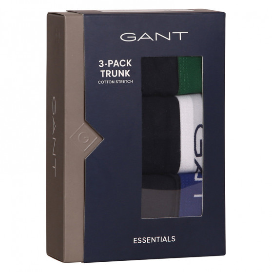 3PACK moške boksarice Gant modre (902223003-433)