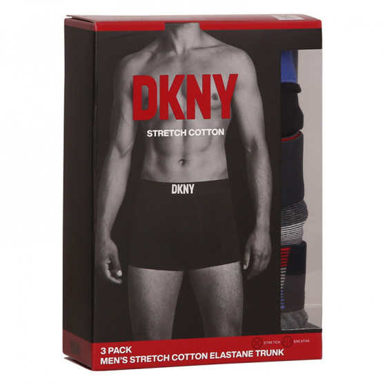 3PACK Moške boksarice DKNY Hinton večbarvne (U5_6660_DKY_3PKB)
