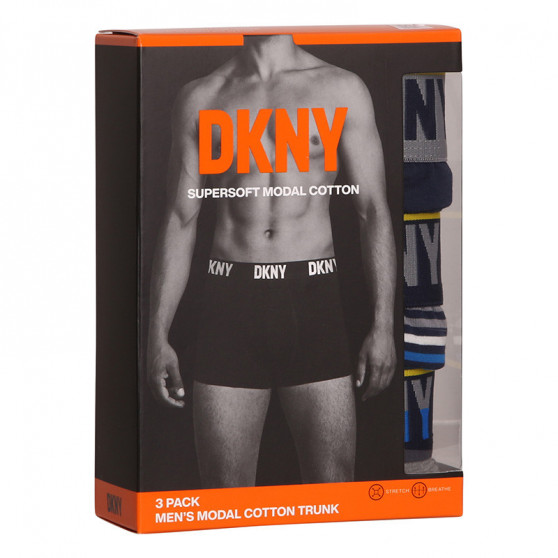 3PACK Moške boksarice DKNY Grafton večbarvne (U5_6661_DKY_3PKA)
