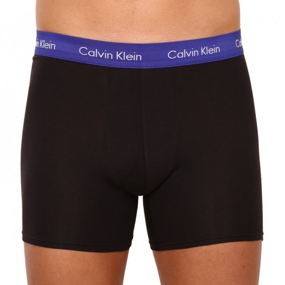 3PACK Moške boksarice Calvin Klein večbarvne (NB1770A-6W2)