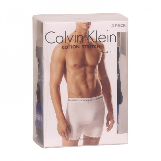 3PACK Moške boksarice Calvin Klein večbarvne (NB1770A-6W2)