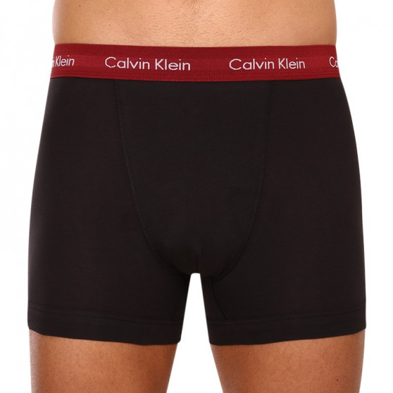 3PACK Moške boksarice Calvin Klein črne (U2662G-6FA)