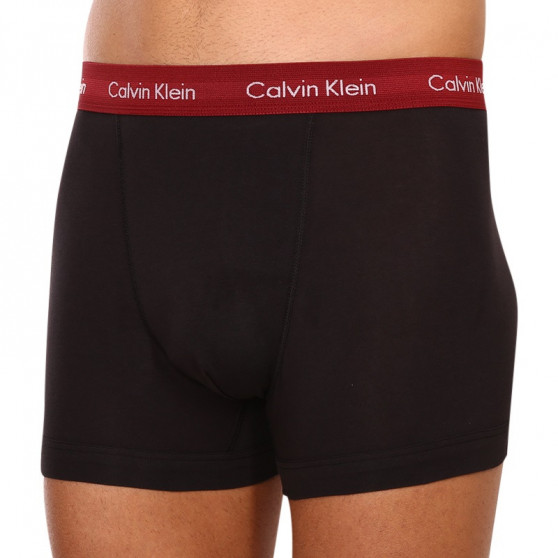 3PACK Moške boksarice Calvin Klein črne (U2662G-6FA)