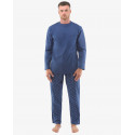 Moška pižama Gino modra (79129)