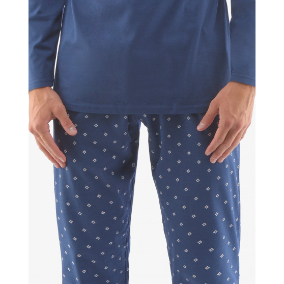 Moška pižama Gino modra (79129)