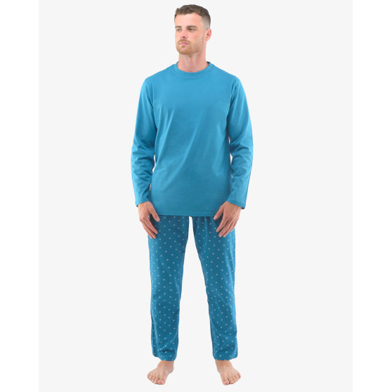 Moška pižama Gino petrol (79129)