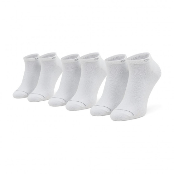 3PACK moške nogavice Calvin Klein nizke bele (701218718 002)