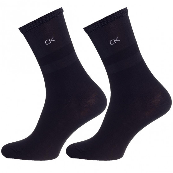 3PACK ženske nogavice Calvin Klein črna (701219848 002)