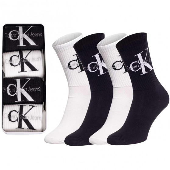 4PACK ženske nogavice Calvin Klein večbarvne (701219844 001)