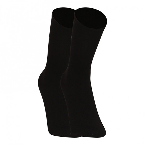 2PACK ženske nogavice Tommy Hilfiger visoke črne (371221 200)