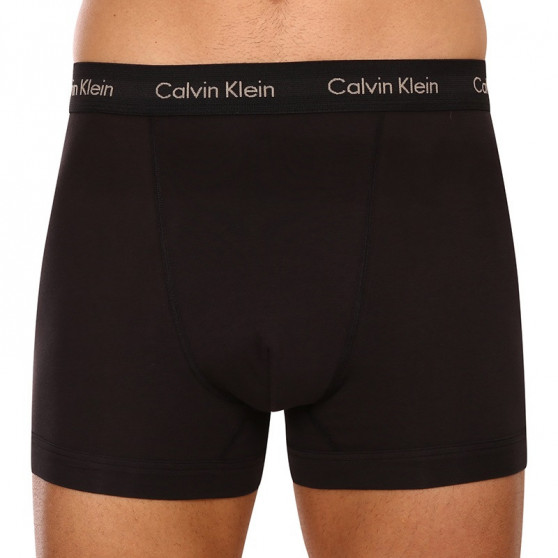 3PACK Moške boksarice Calvin Klein črne (NB3056A-6G6)