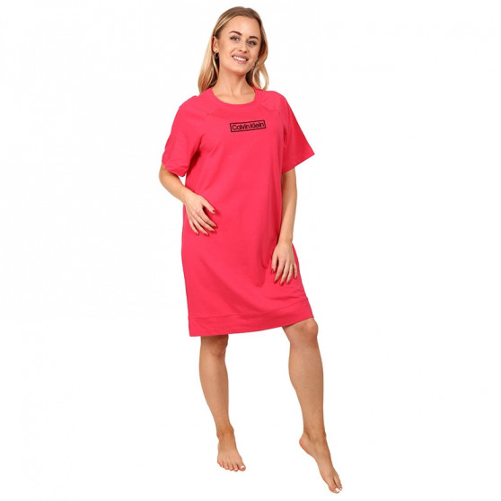 Ženska nočna srajca Calvin Klein roza (QS6800E-XI9)