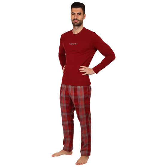 Moška pižama Calvin Klein rdeča (NM2184E-73V)