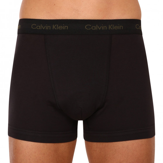 3PACK Moške boksarice Calvin Klein črne (U2662G-6GN)