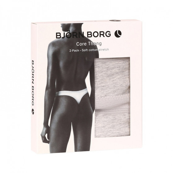 2PACK ženske tangice Bjorn Borg sive (10000162-MP003)
