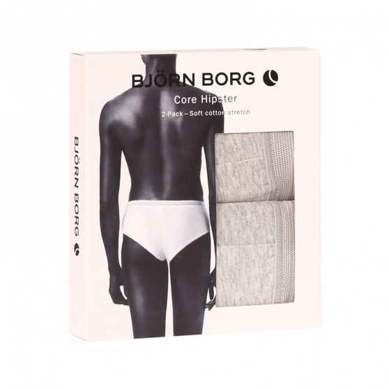 2PACK ženske hlačke Bjorn Borg sive (10000001-MP003)