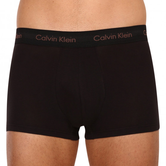 3PACK Moške boksarice Calvin Klein črne (U2664G-6FB)