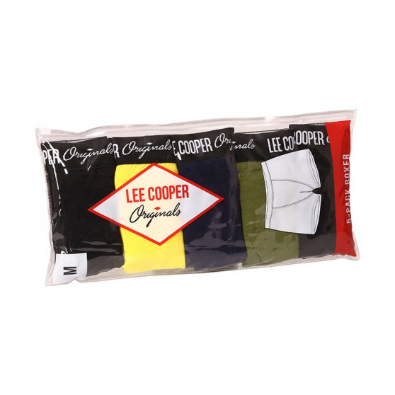 5PACK Moške boksarice Lee Cooper večbarvne (LCUBOX5P6-1951582)