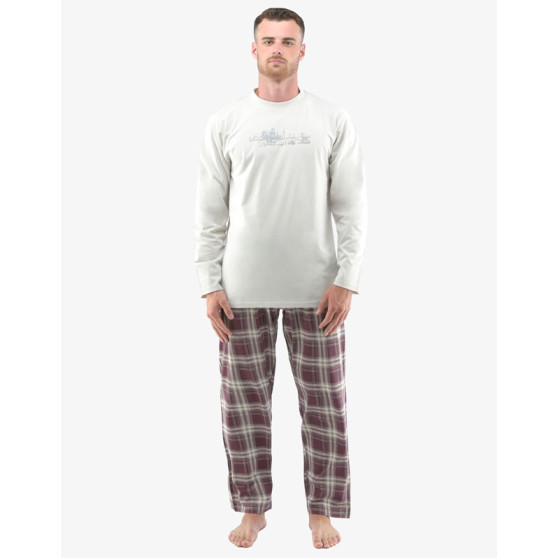 Moška pižama Gino večbarvna (79133-LxGDCF)