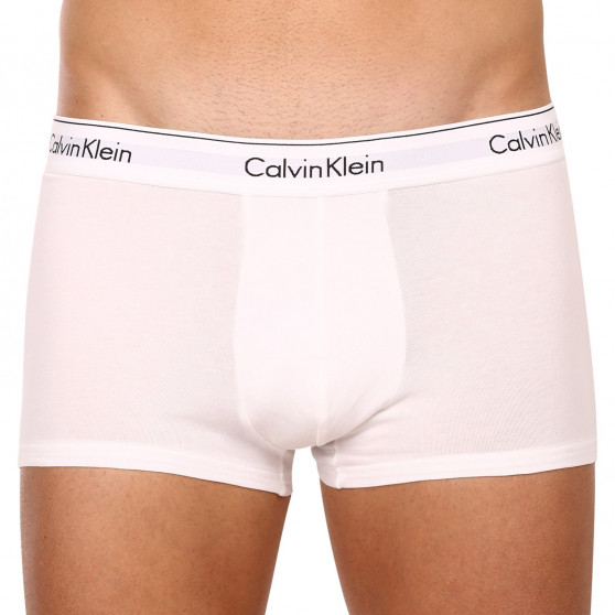 3PACK moške boksarice Calvin Klein bele (NB2380A-100)