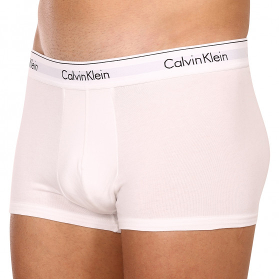 3PACK moške boksarice Calvin Klein bele (NB2380A-100)