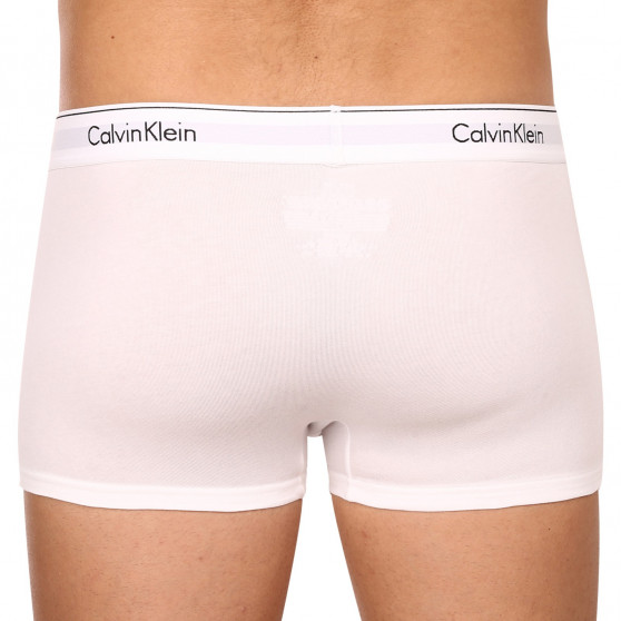 3PACK moške boksarice Calvin Klein bele (NB2380A-100)