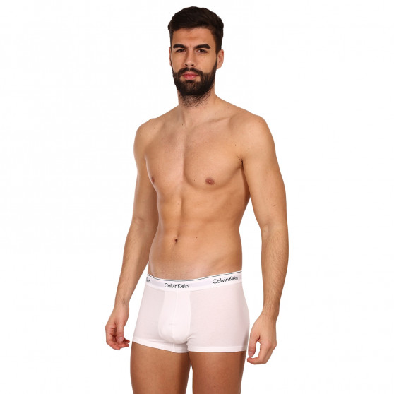 3PACK moške boksarice Calvin Klein bele (NB2380A-100)