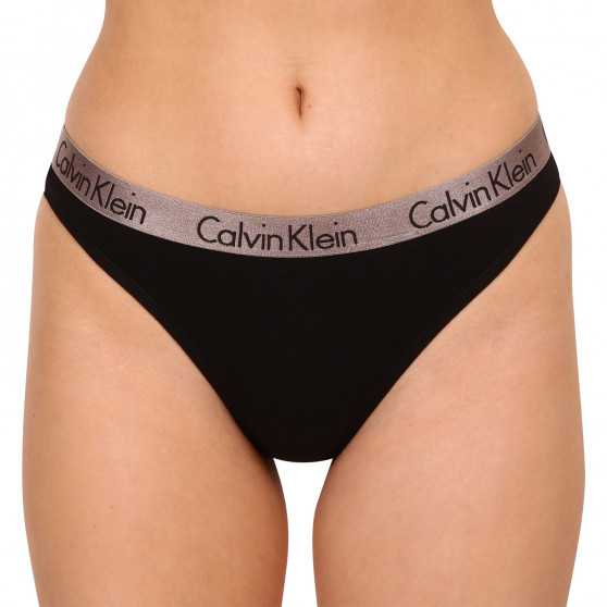 3PACK ženske tangice Calvin Klein večbarvne (QD3560E-6VS)