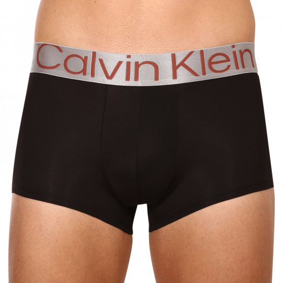 3PACK Moške boksarice Calvin Klein črne (NB3074A-6J4)