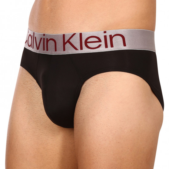 3PACK moške hlačke Calvin Klein črna (NB3073A-6IE)